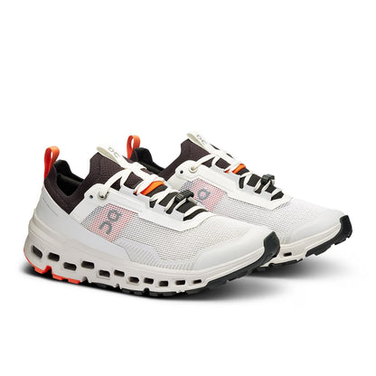 45-degree view of the On Cloudultra 2 White Wolf women’s running shoe 