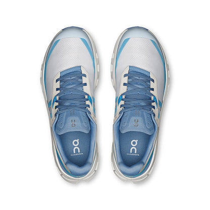 Top view of the On Cloudvista 2 Cream-Horizon women’s running shoes 