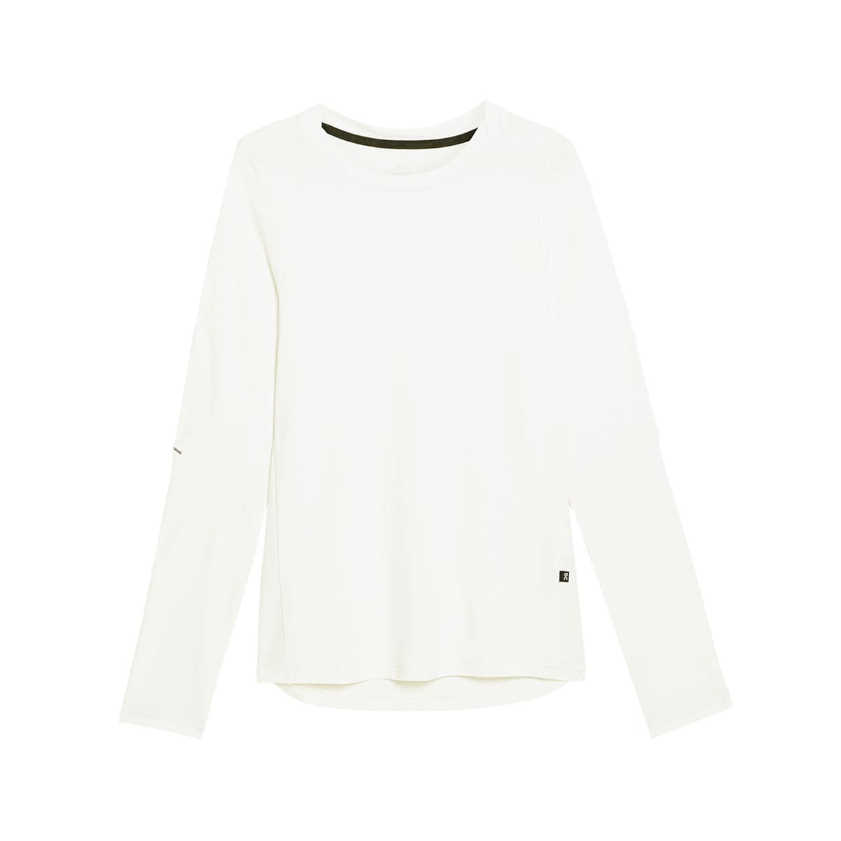 Product shot of the Women’s On Focus Long T Colour White #color_white