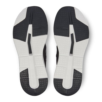 Soles of the On Cloudeasy Black Rock men's running shoes 