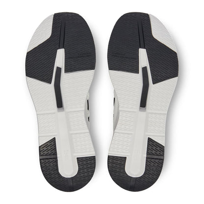 Soles of the On Cloudeasy White Black men's running shoes 