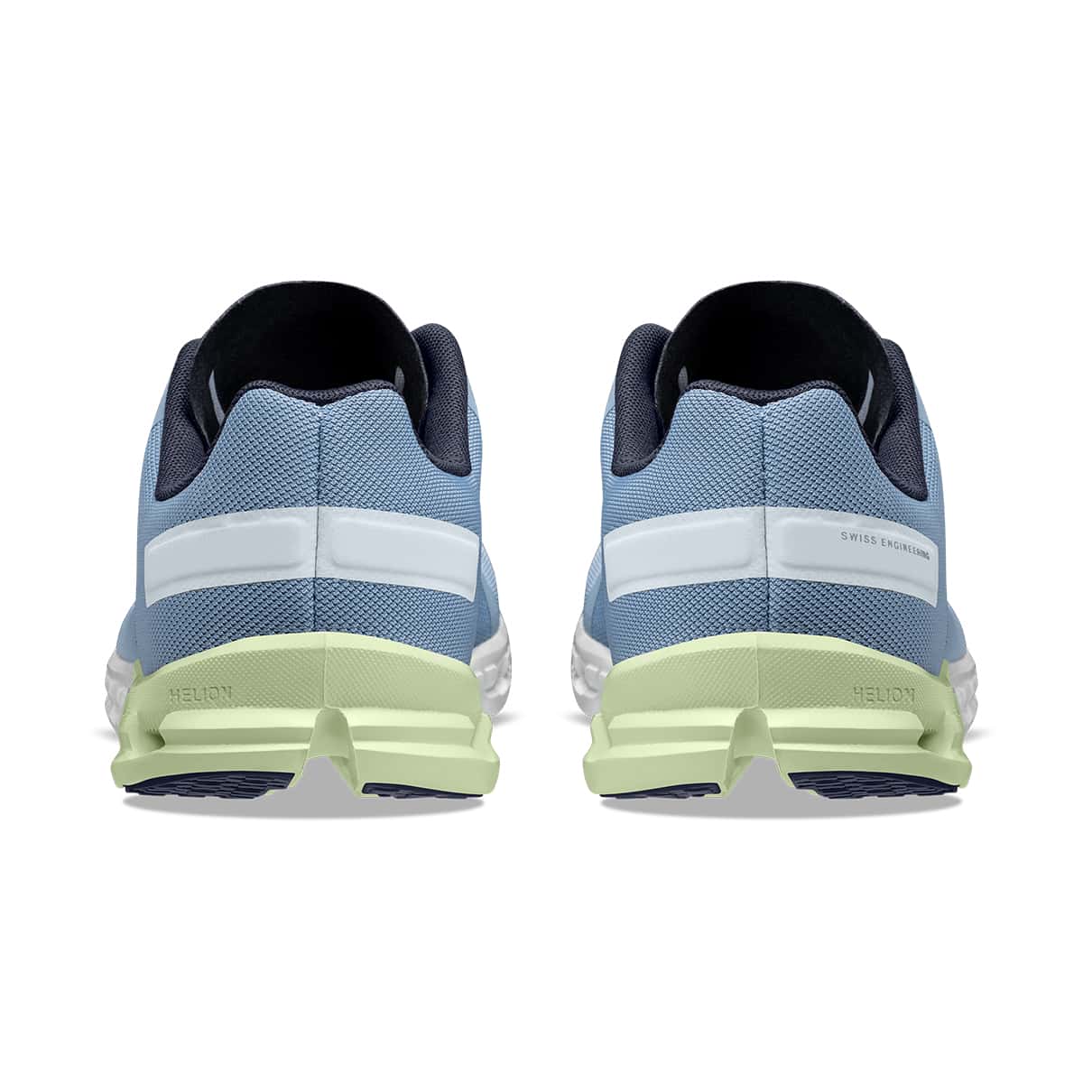 Back view of the On Cloudflow Niagara-Meadow women’s running shoe 