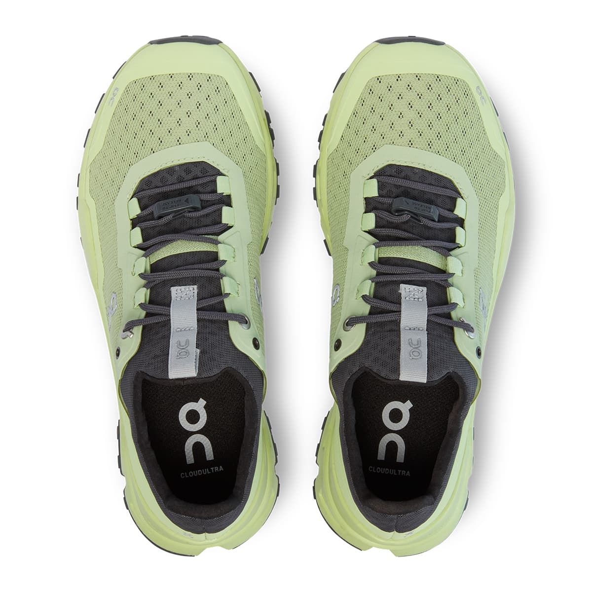 Top view of the On Cloudultra Vine Meadow women’s running shoes #color_vine-meadow