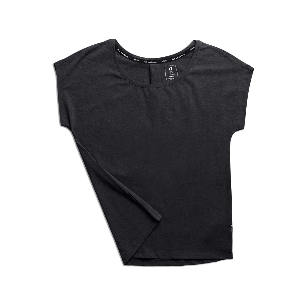 Product shot of the Women’s On On T Colour Black #color_black