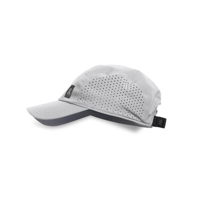 Product shot of the On Lightweight Cap Colour grey 