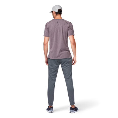 Male Model wearing the On Lightweight Cap Colour grey - Rear View 